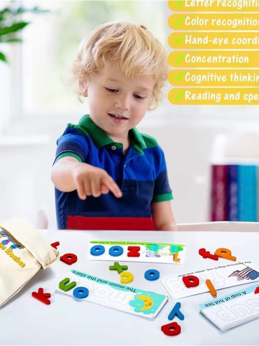 The Three Koalas Matching Letter Toy